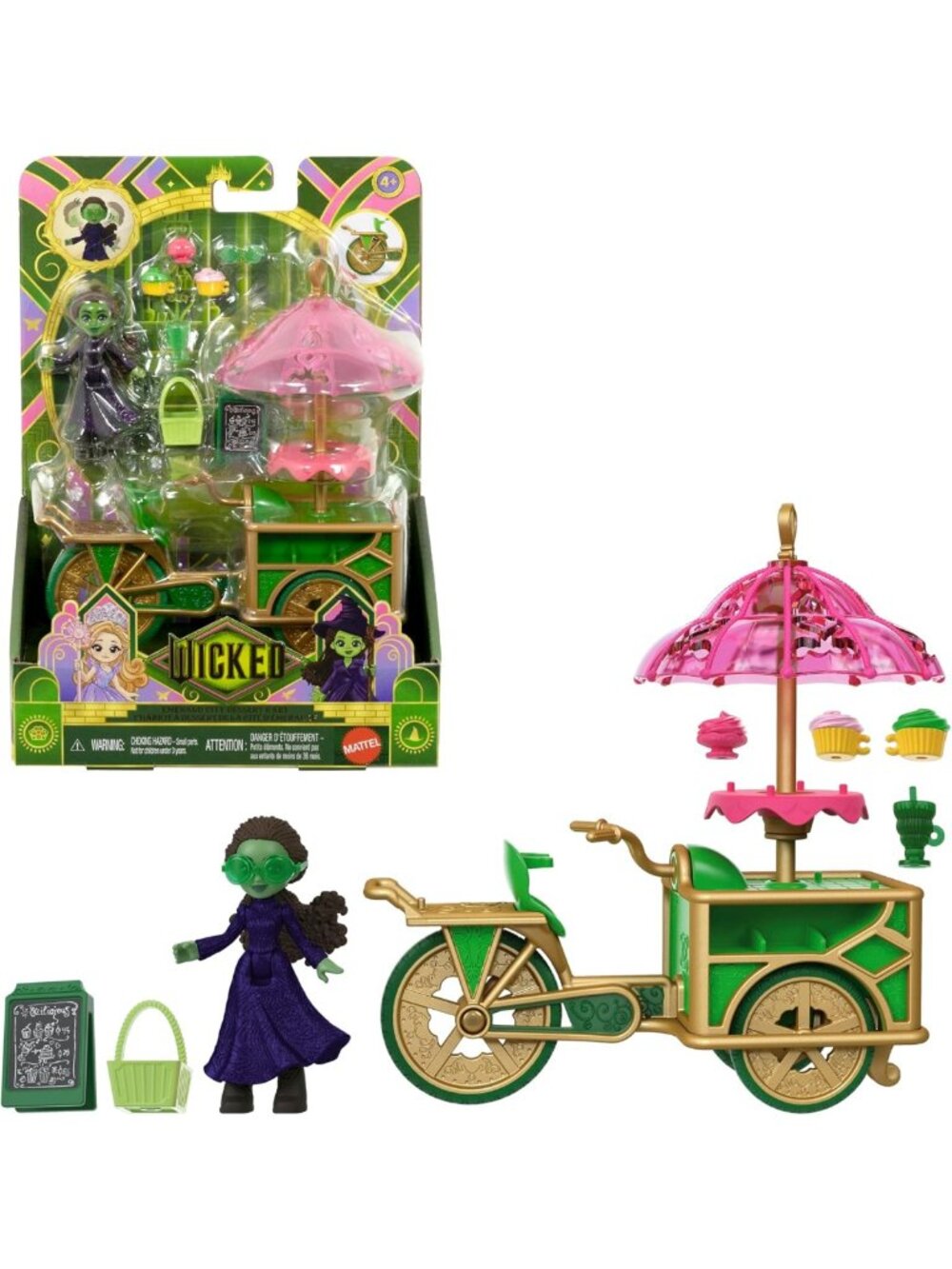 Emerald City Dessert Cart - Colorful Playset with Treats & Accessories for Kids